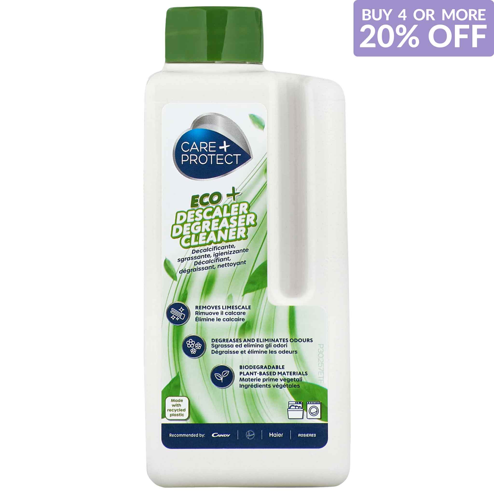 ECO+ Universal 3-in-1 Liquid Descaler for Dishwasher and Washing Machine