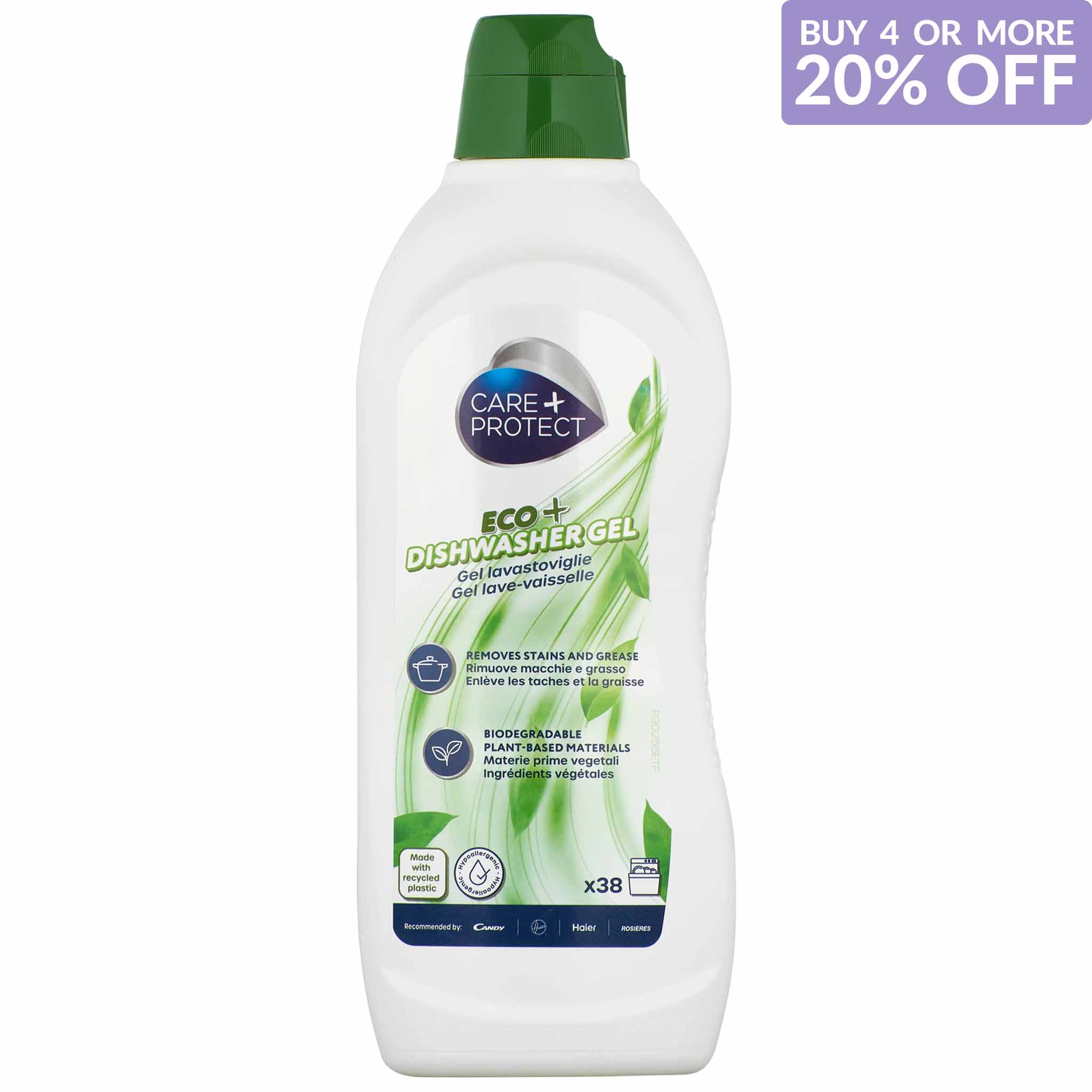 ECO+ All in One Universal Dishwasher Gel