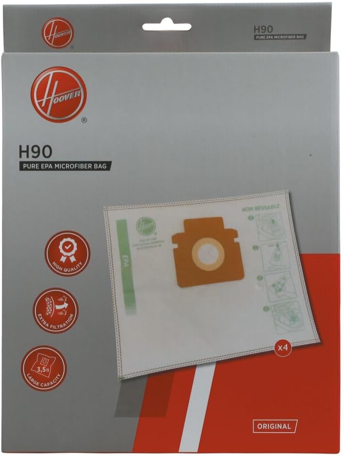 Hoover H90 Microfibre Vacuum Cleaner Bags