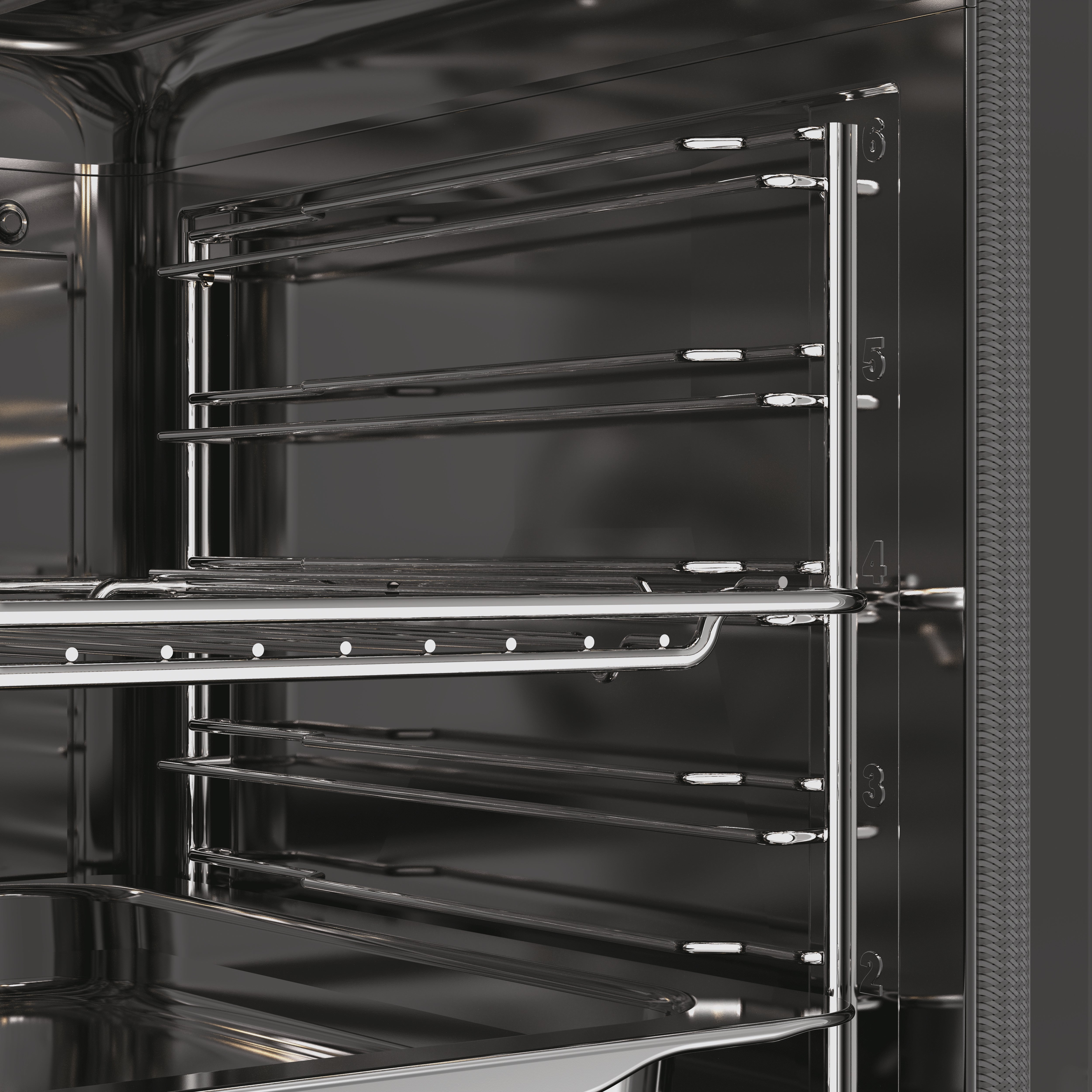 Full Extension Telescopic Oven Runners 11 cm