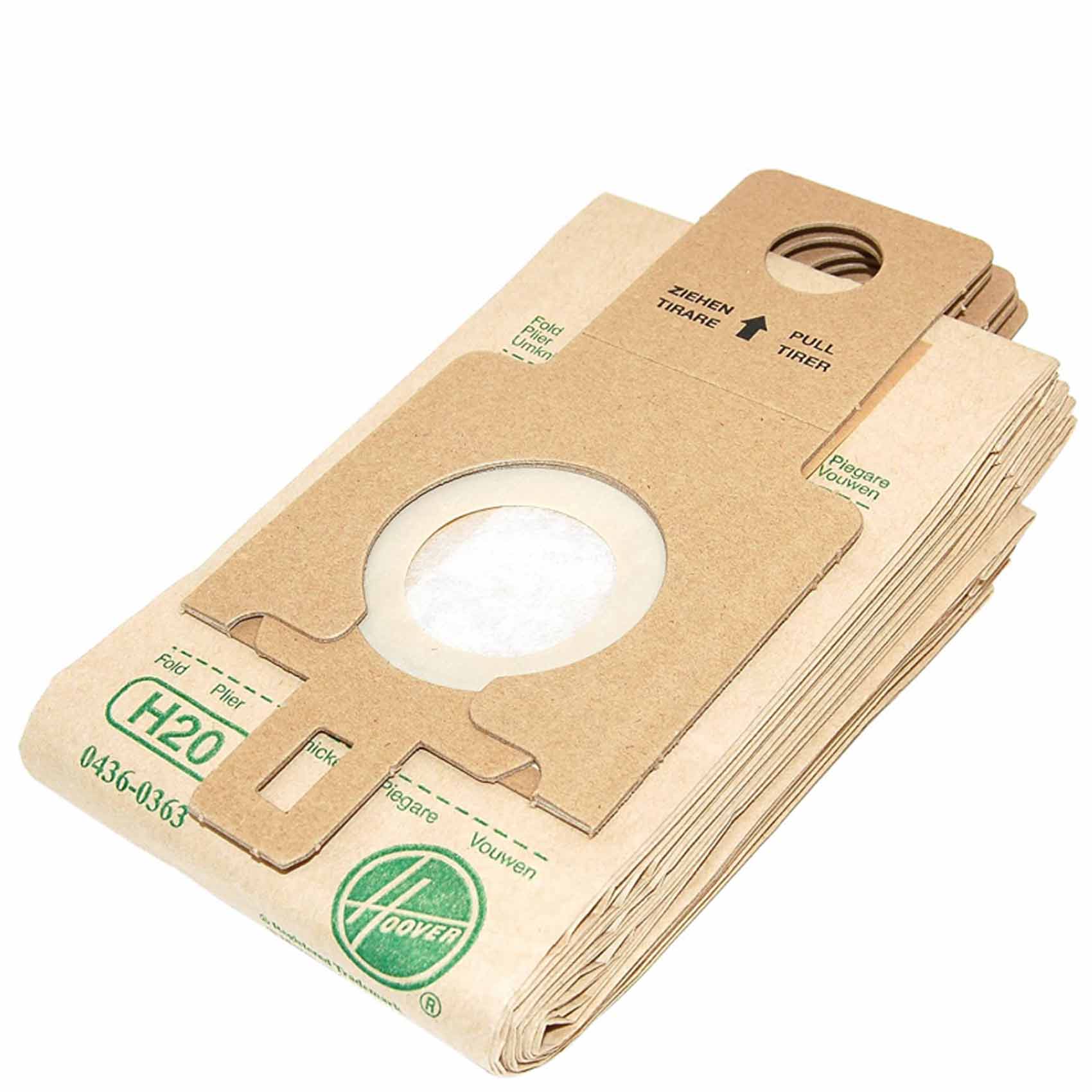 Hoover H20 Paper Vacuum Cleaner Bags