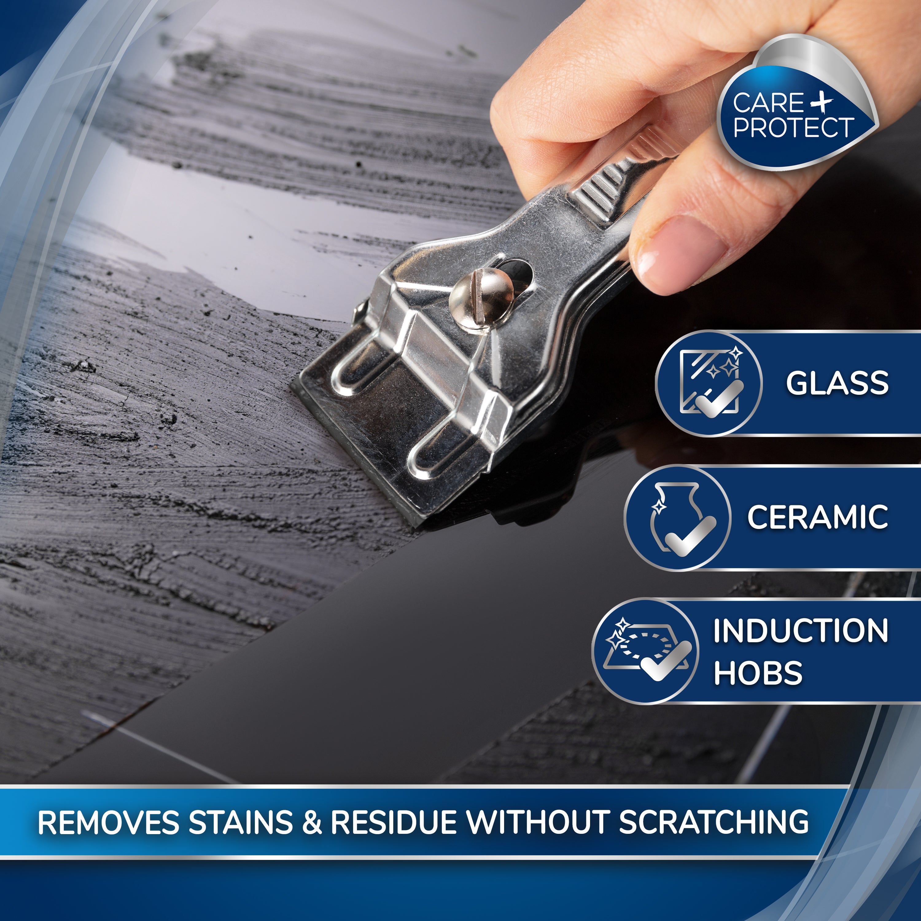 Professional Glass & Ceramic Hob Cleaning Scraper