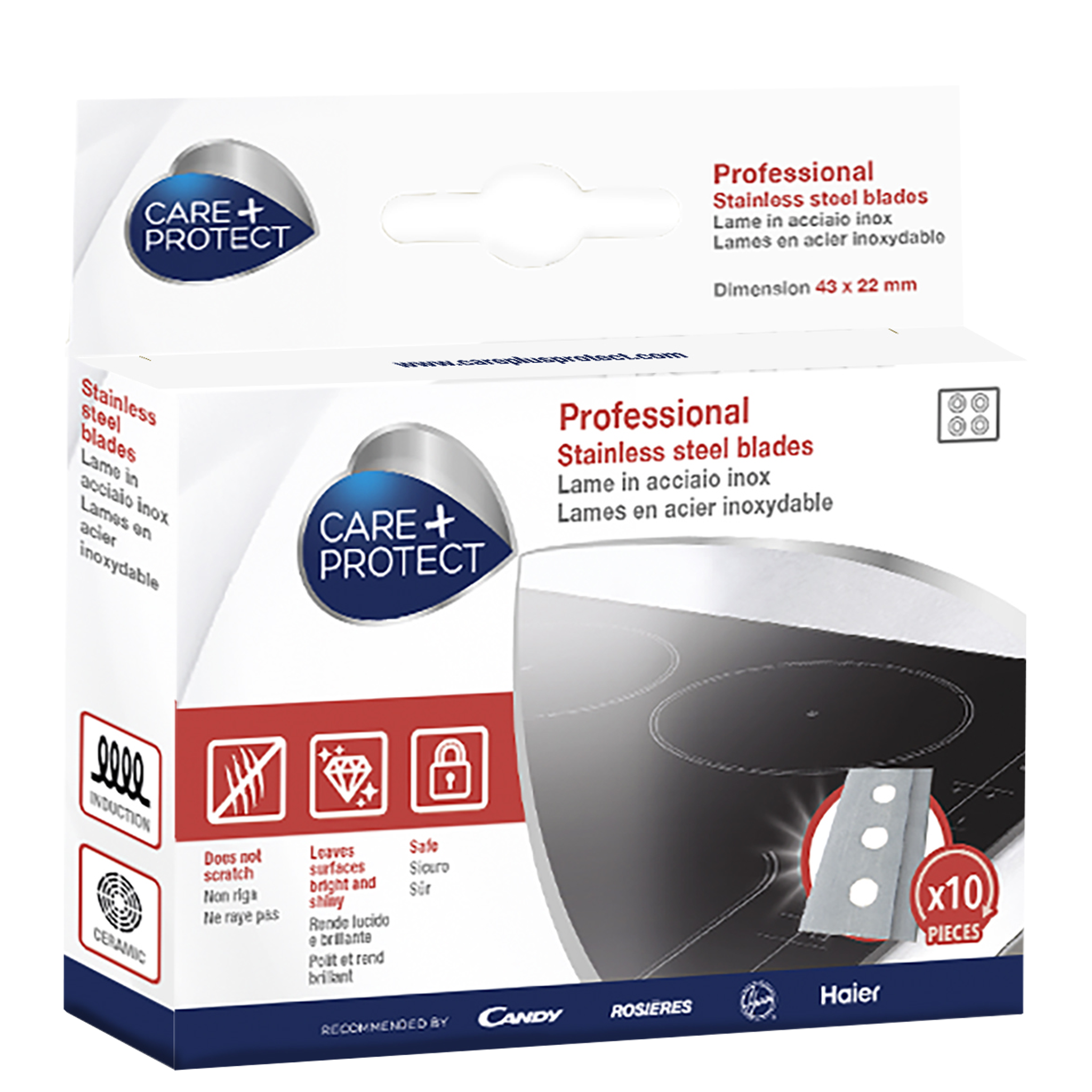 Professional Glass & Ceramic Hob Cleaning Scraper