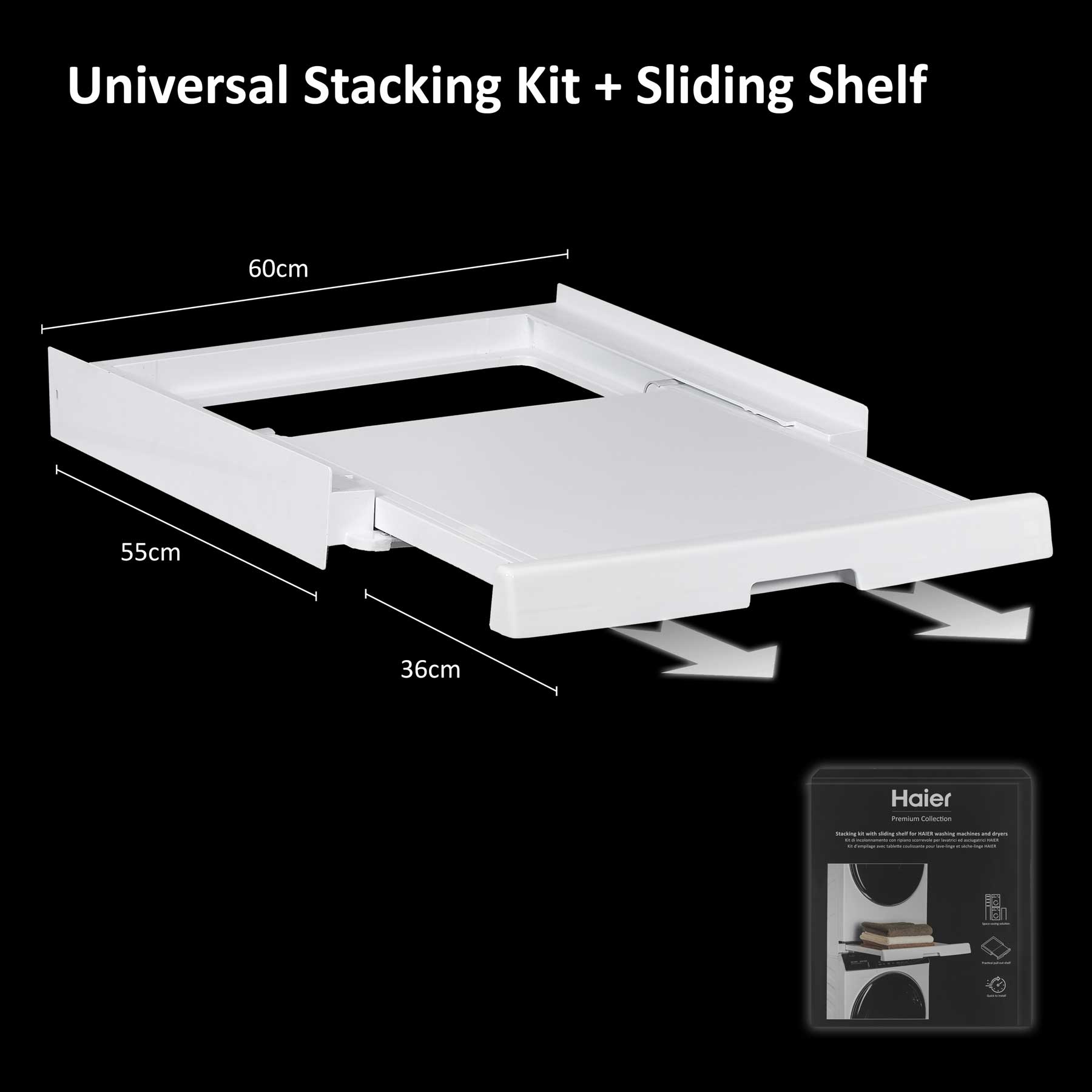 Haier Premium Universal Stacking Kit