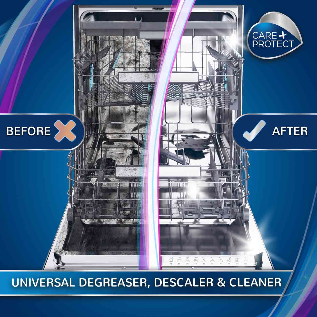 Universal 3-in-1 Liquid Cleaner for Dishwasher and Washing Machine