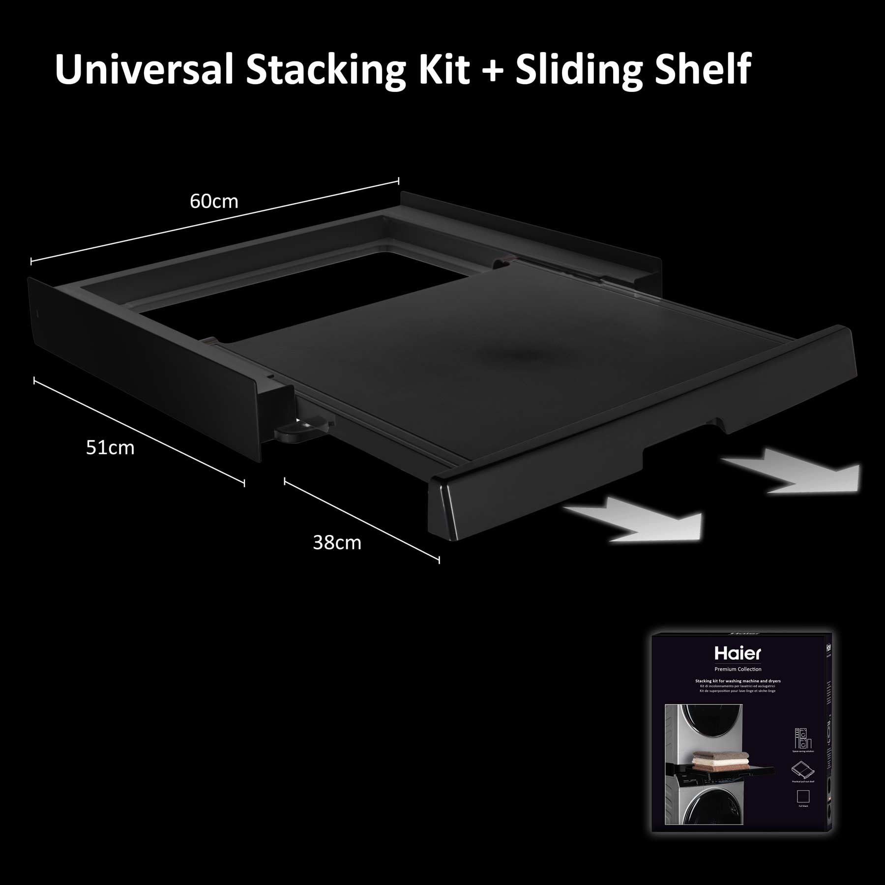 Haier Premium Universal Stacking Kit