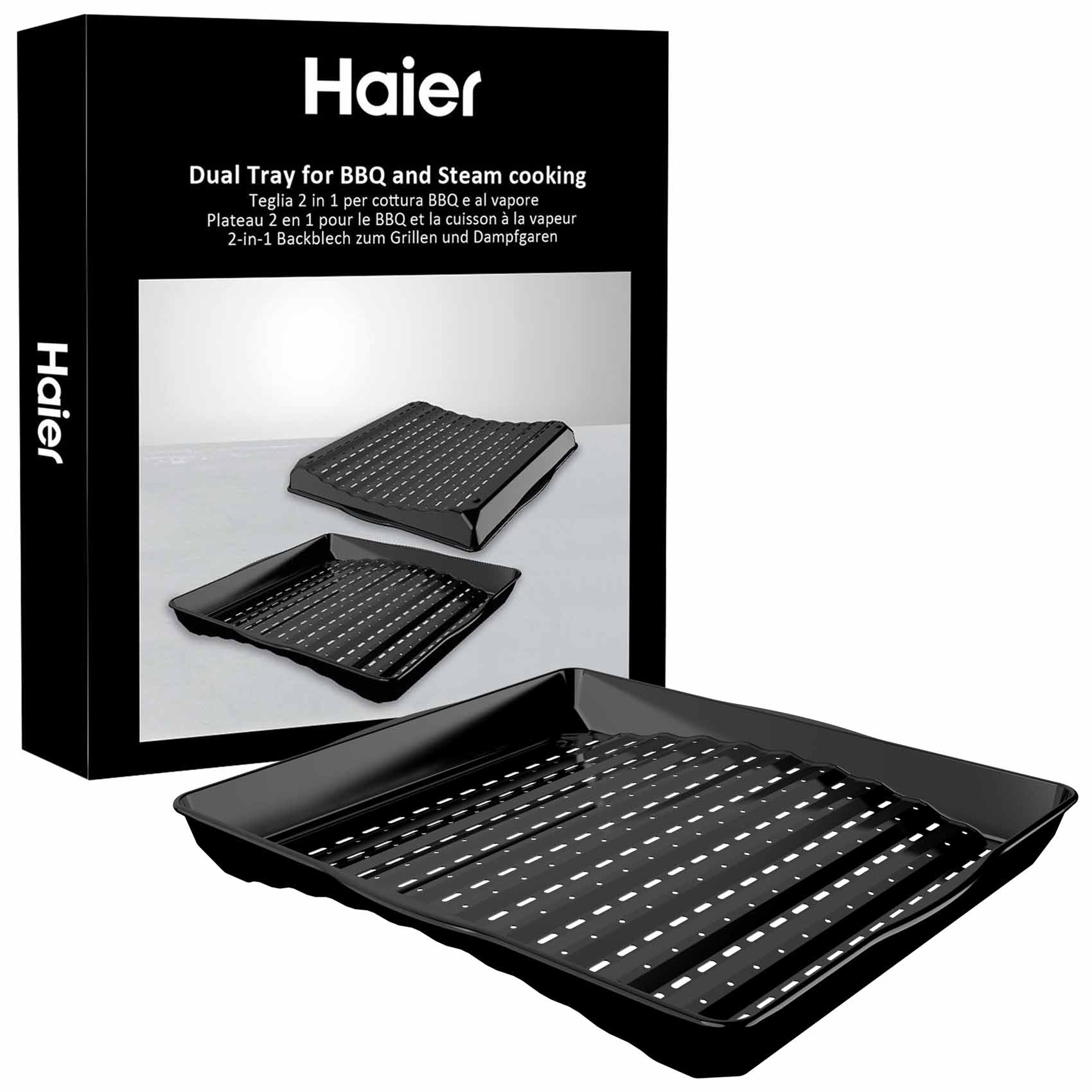Haier Universal 2in1 BBQ and Steam Cooking Oven Tray