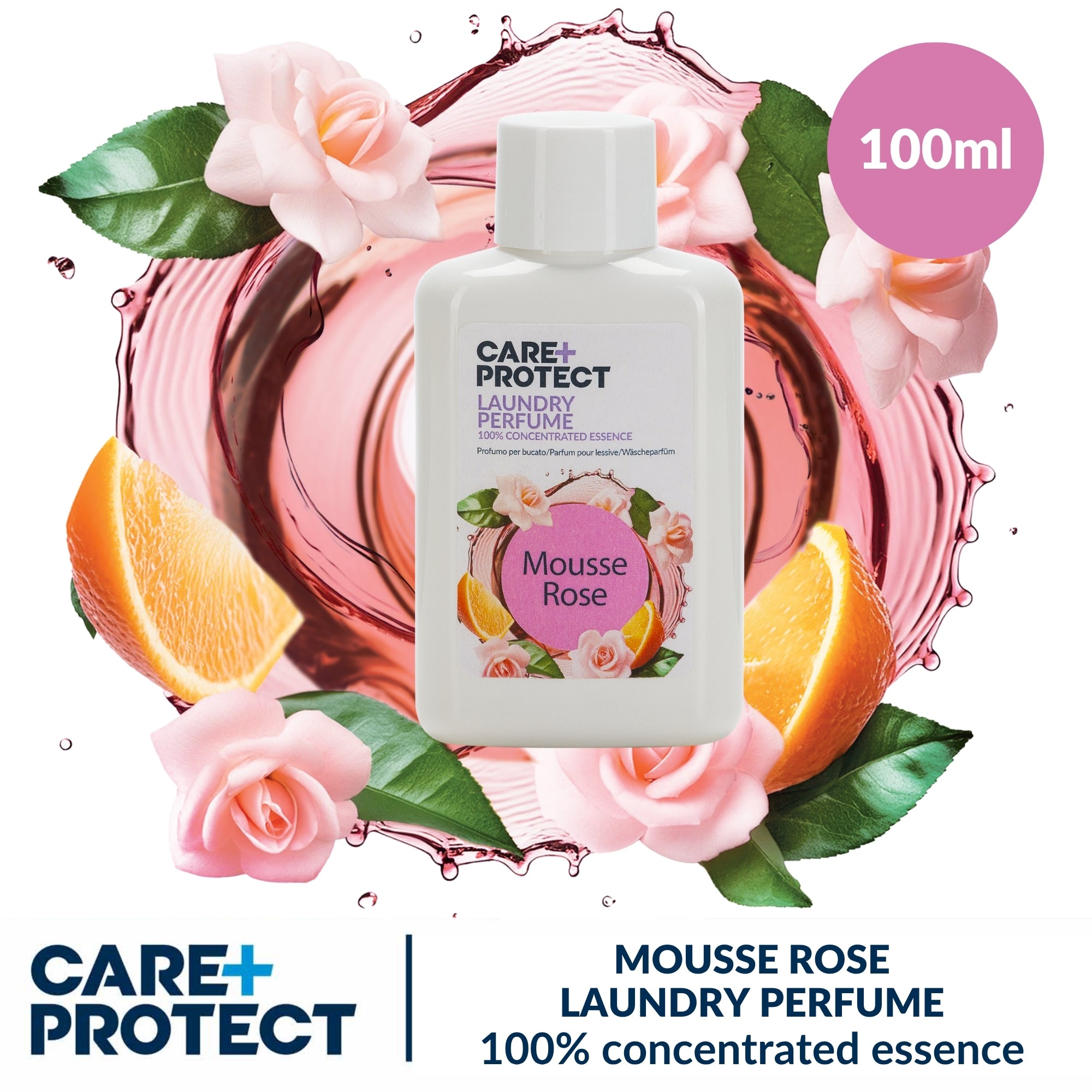 Mousse Rose Laundry Perfume 100ml/400ml