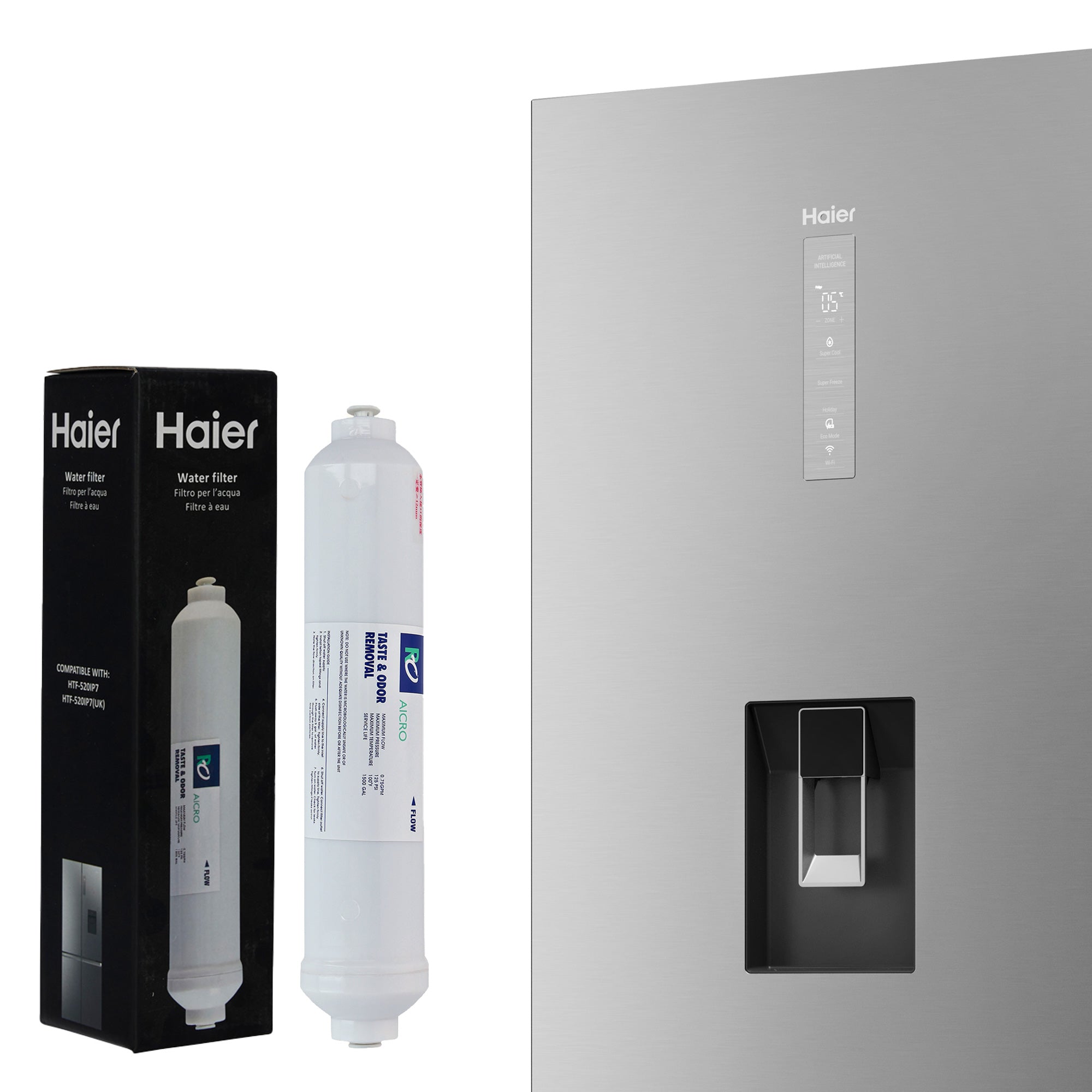 Haier HAWFILT42K Fridge Water Filter Full Kit
