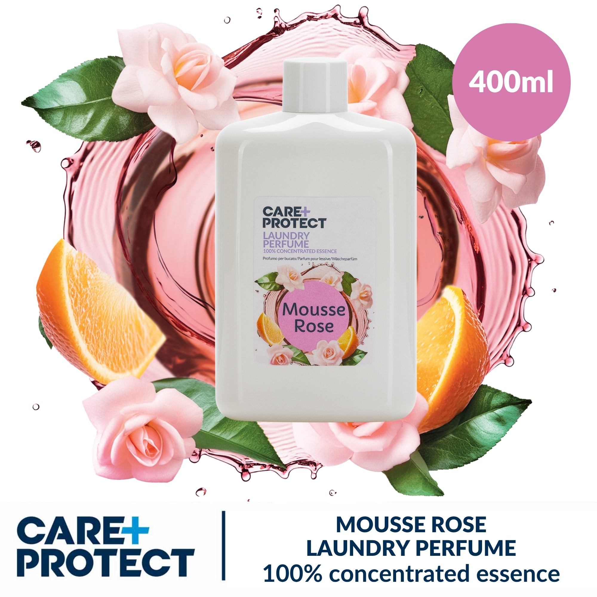 Mousse Rose Laundry Perfume 100ml/400ml