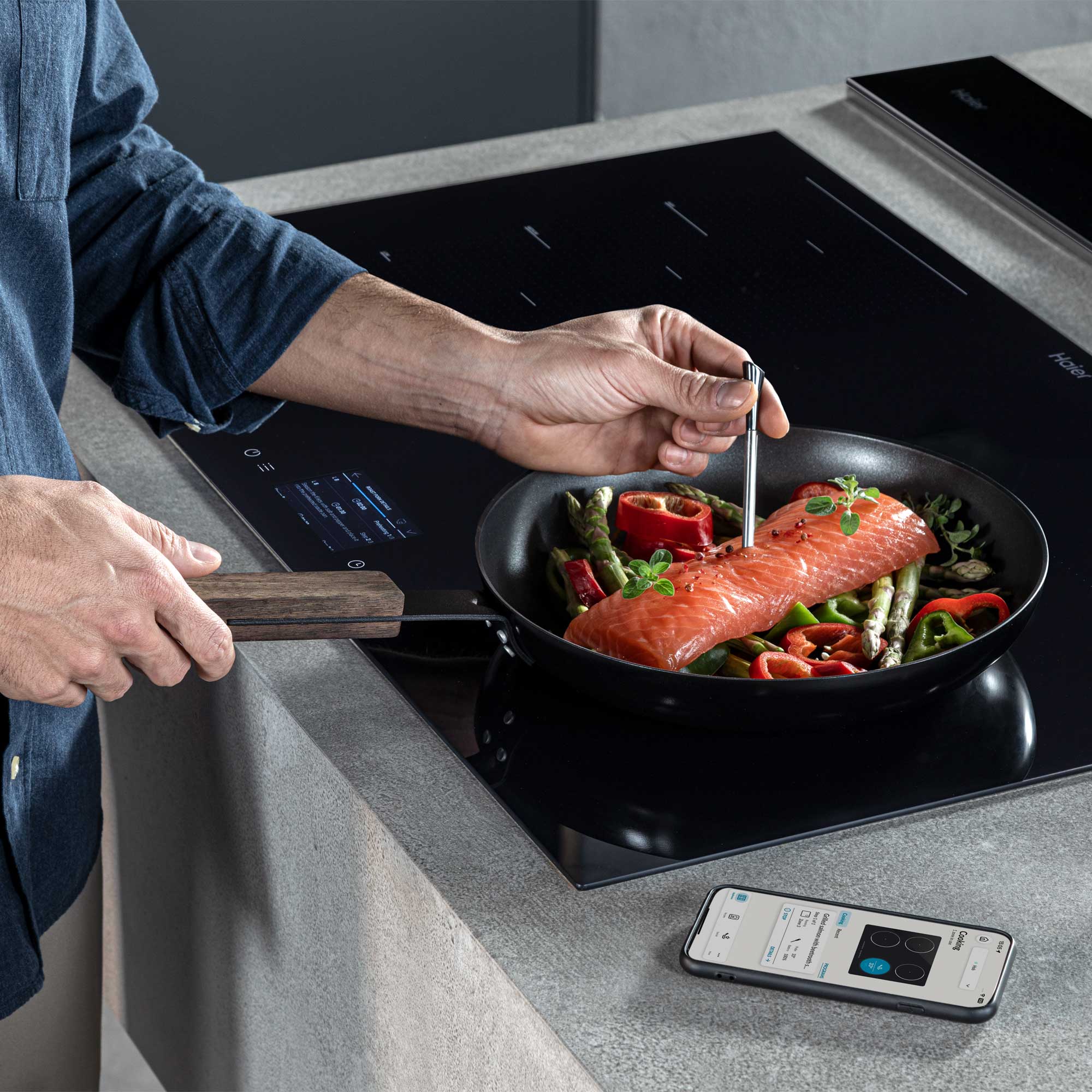 Haier Wireless Cooking Probe & Spatula