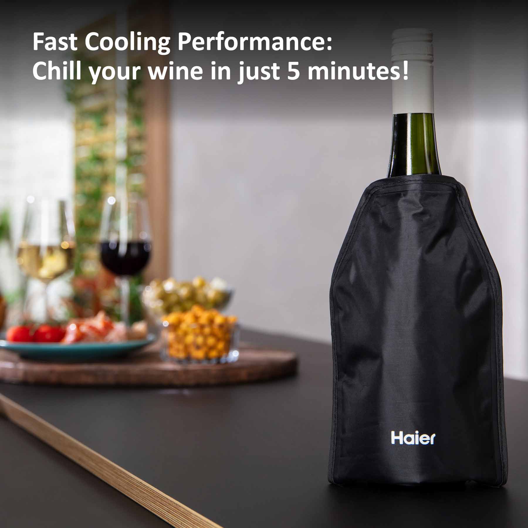 Haier Wine Gift Set: Dispenser & Aerator - Cooler Pouch