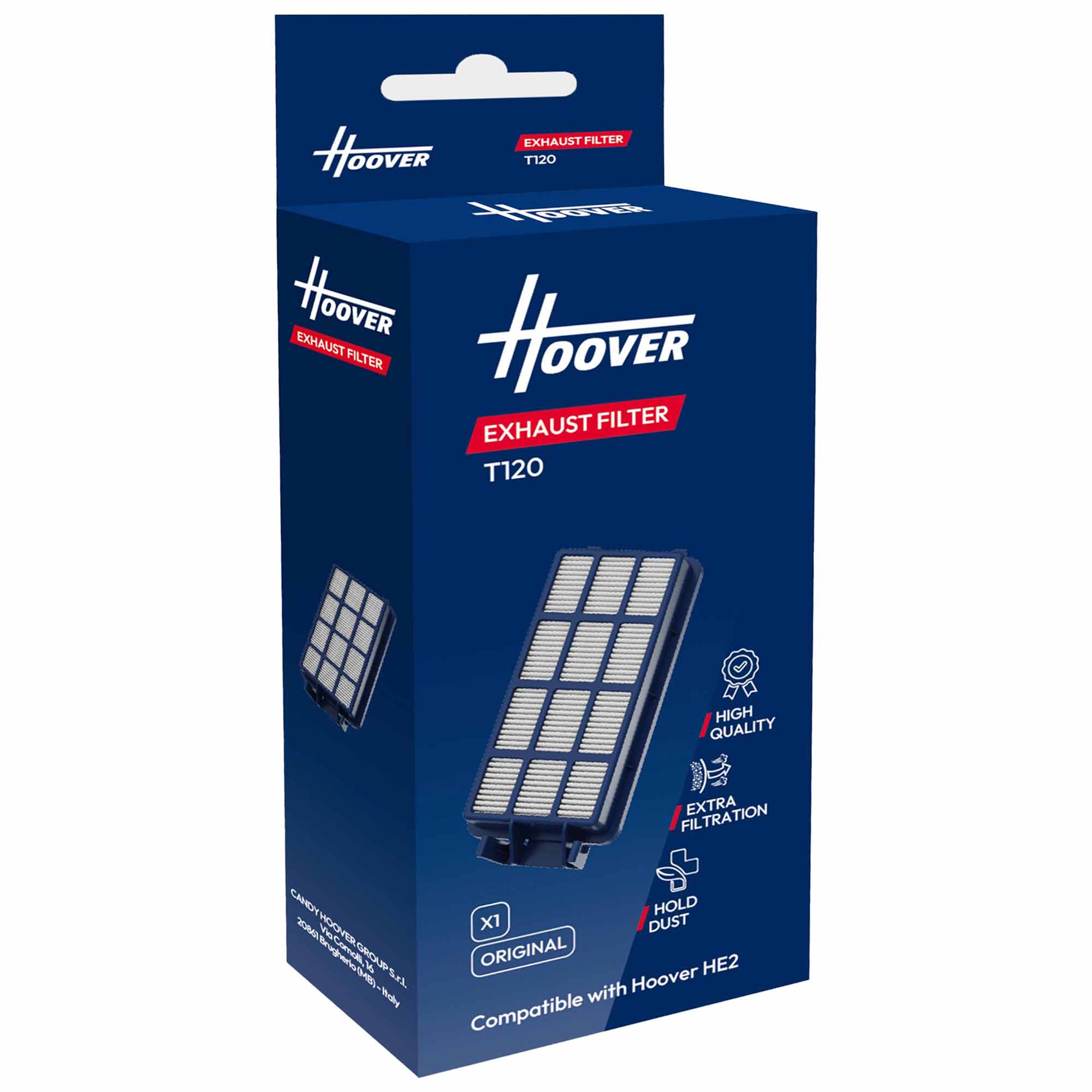 Hoover T120 Vaccum Cleaner Filter Kit