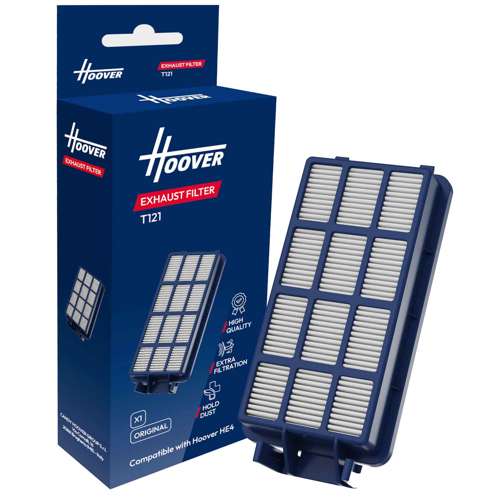 Hoover T121 Vacuum Cleaner Filter Kit