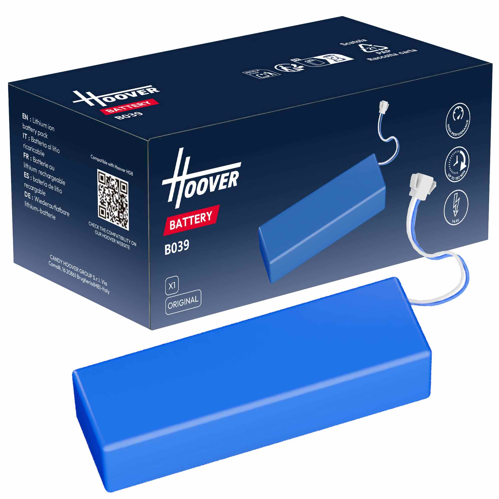 Hoover B039 Lithium Battery Vacuum Cleaner