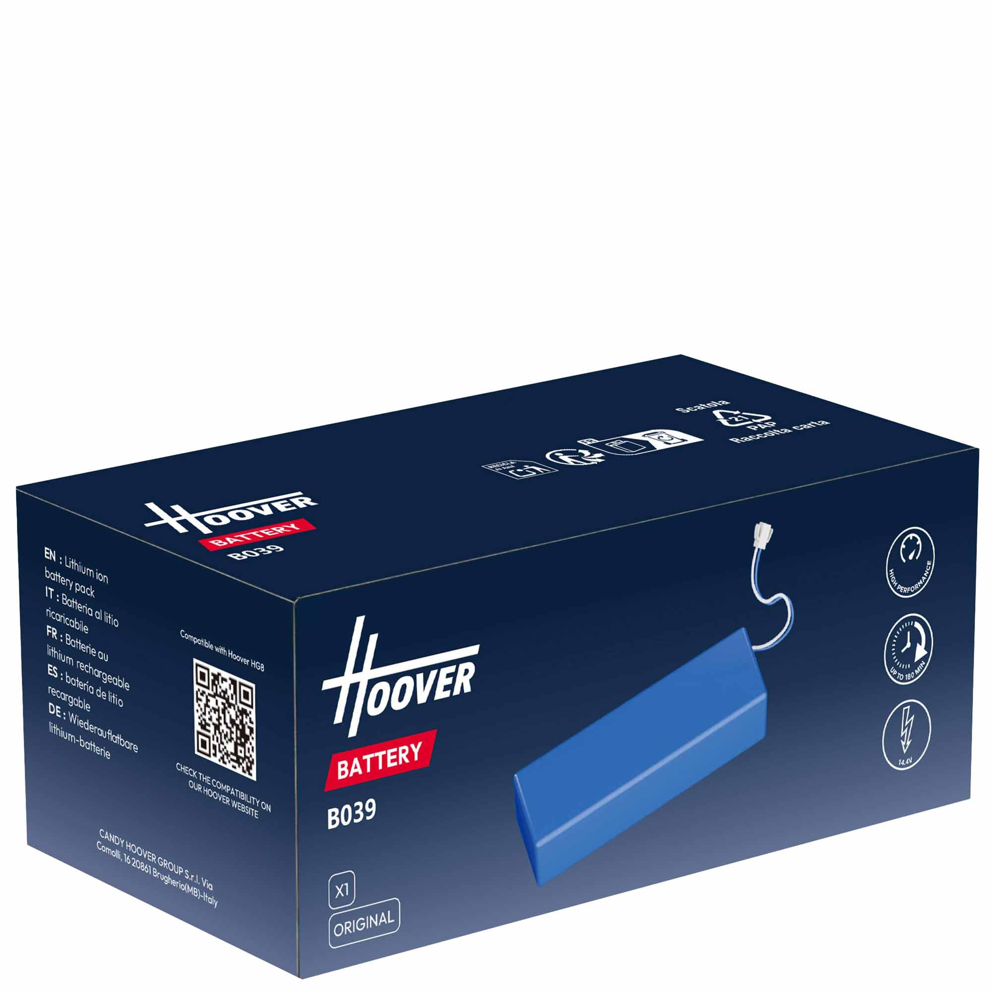 Hoover B039 Lithium Battery Vacuum Cleaner
