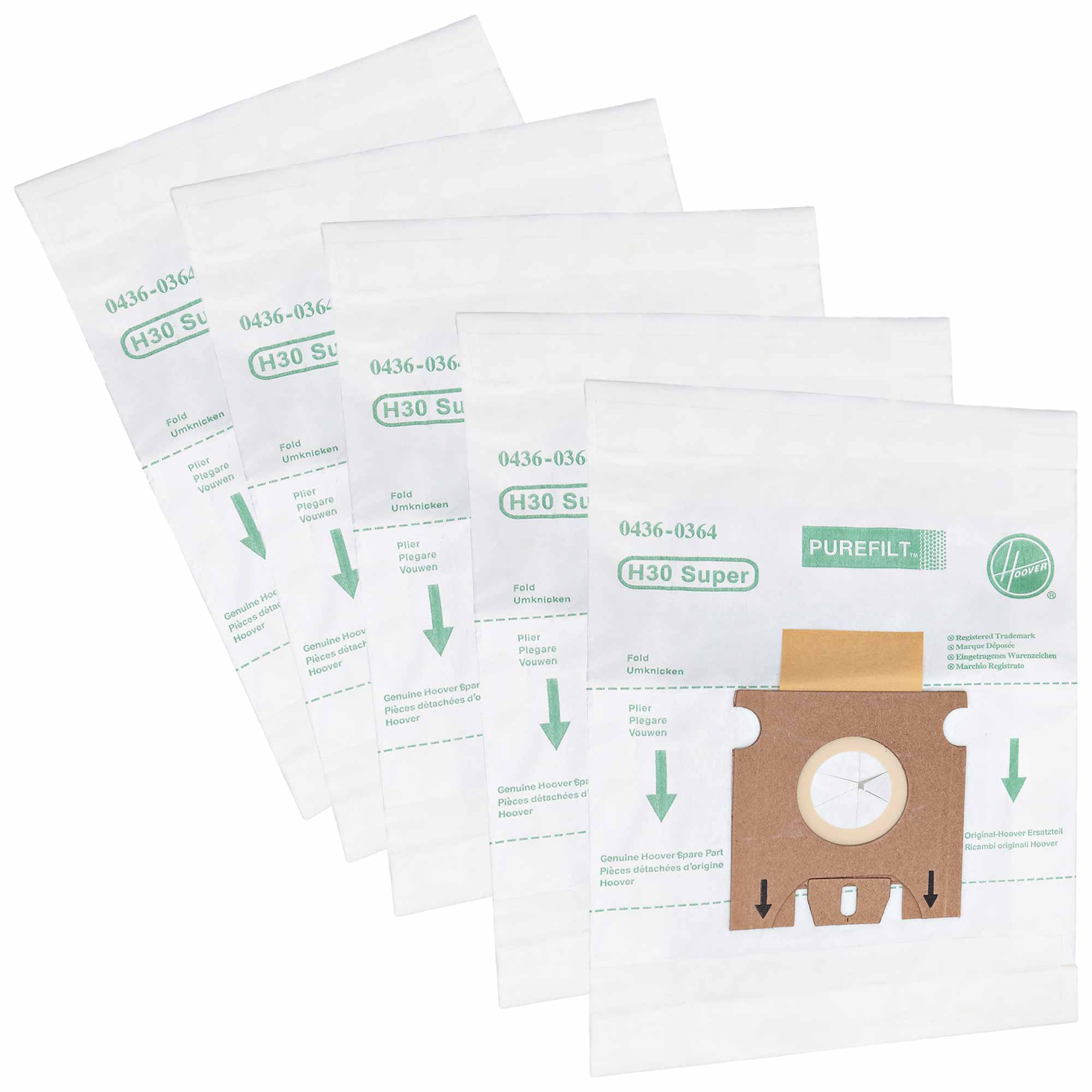 Hoover H30S Nylon Paper Vacuum Cleaner Bags