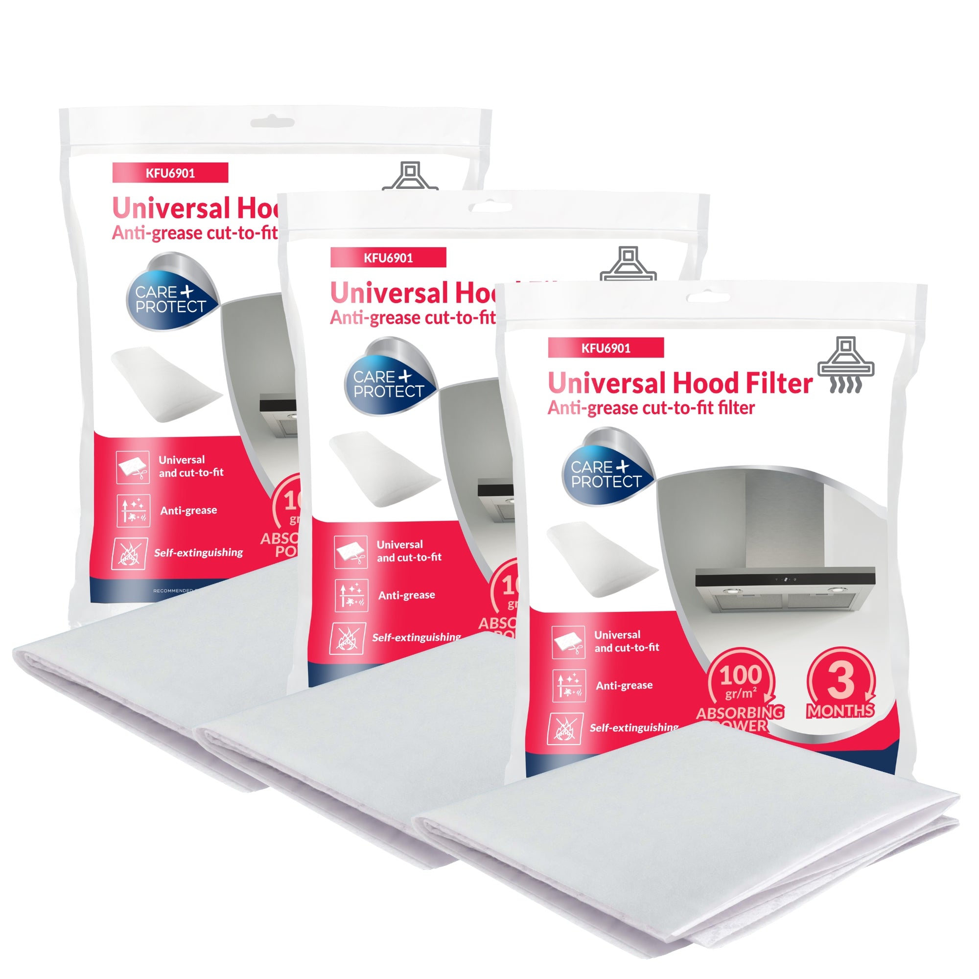Universal Cut to Fit Filter 100g/m2