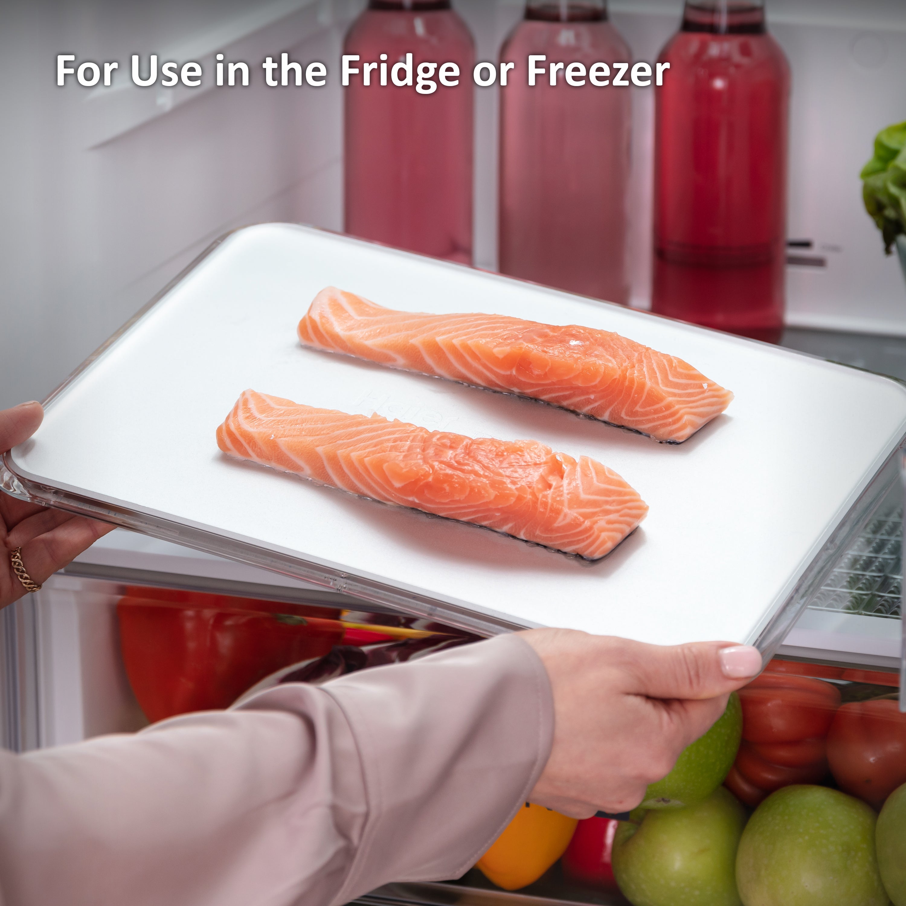 Haier Fresher Pad, Aluminum Tray for Freezer, Accelerates Food Freezing & Defrosting