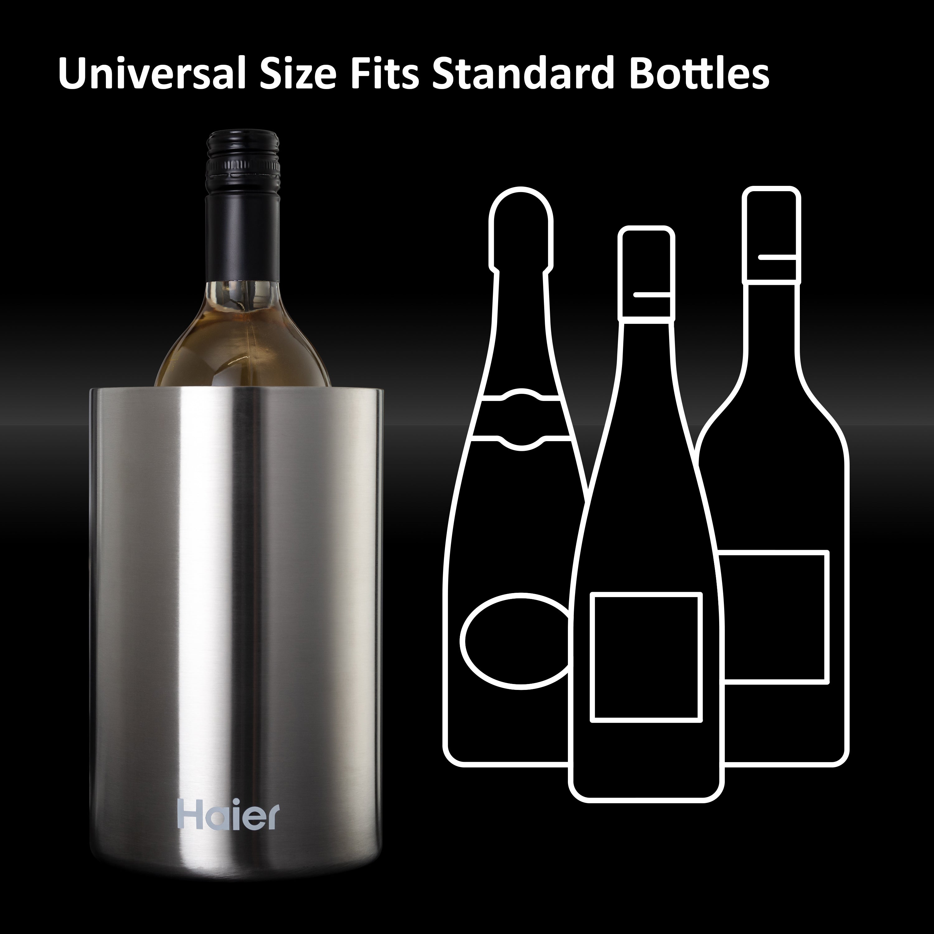 Haier Wine Accessory Bundle : Rechargeable Electric Wine set + Wine Bucket