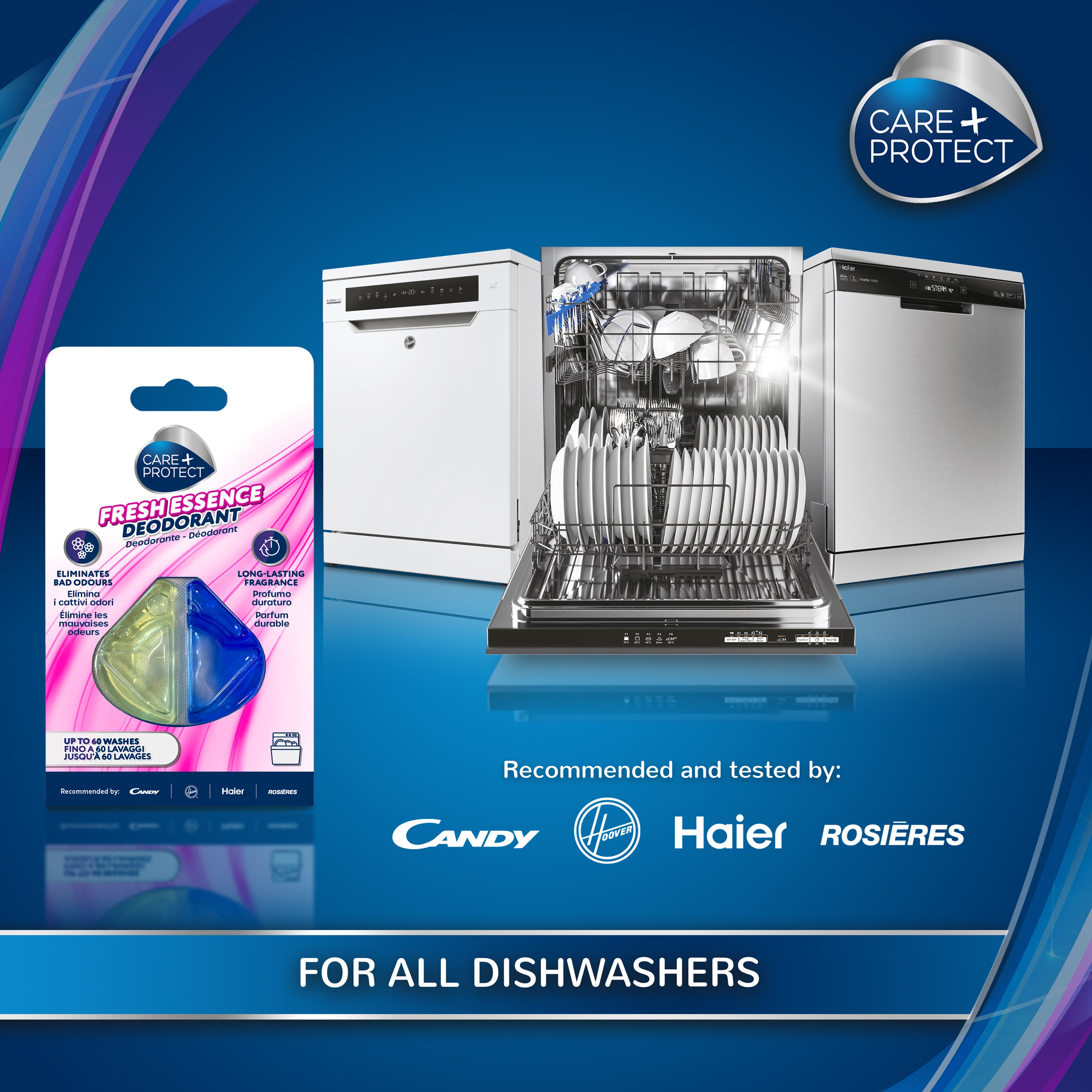 Fresh Essence Dishwasher Deodorant, Freshener, up to 60 washes
