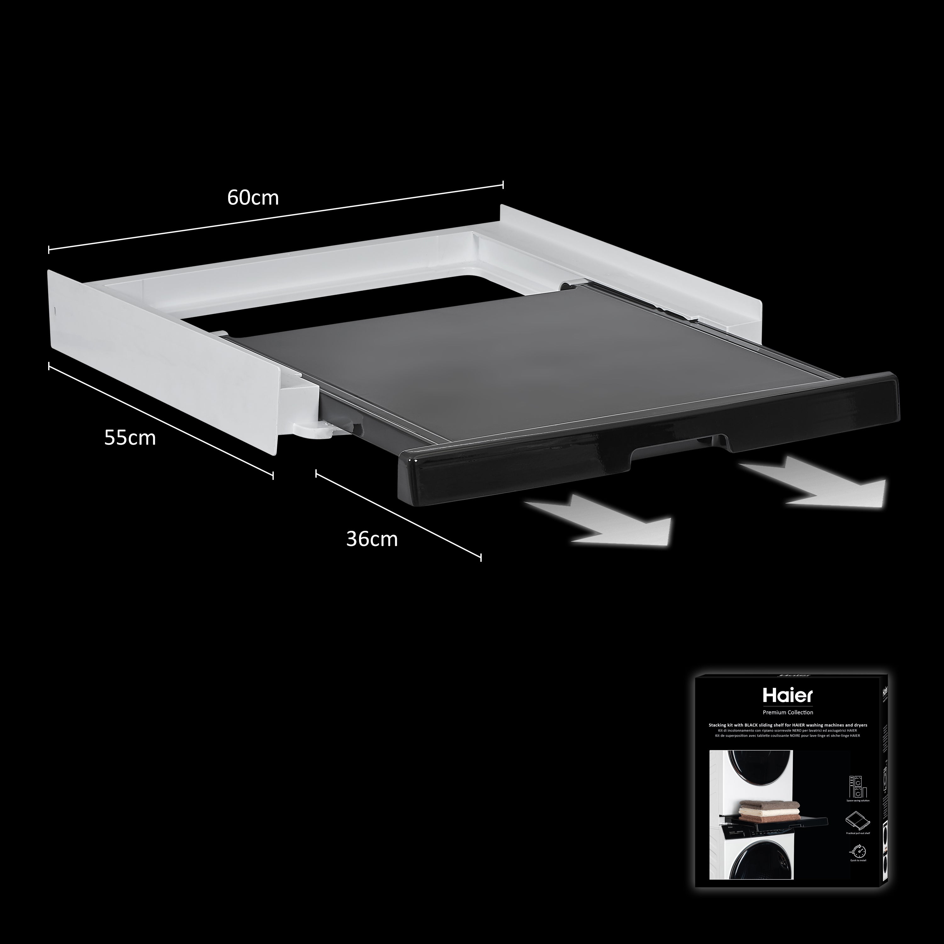 Haier Premium Universal Stacking Kit