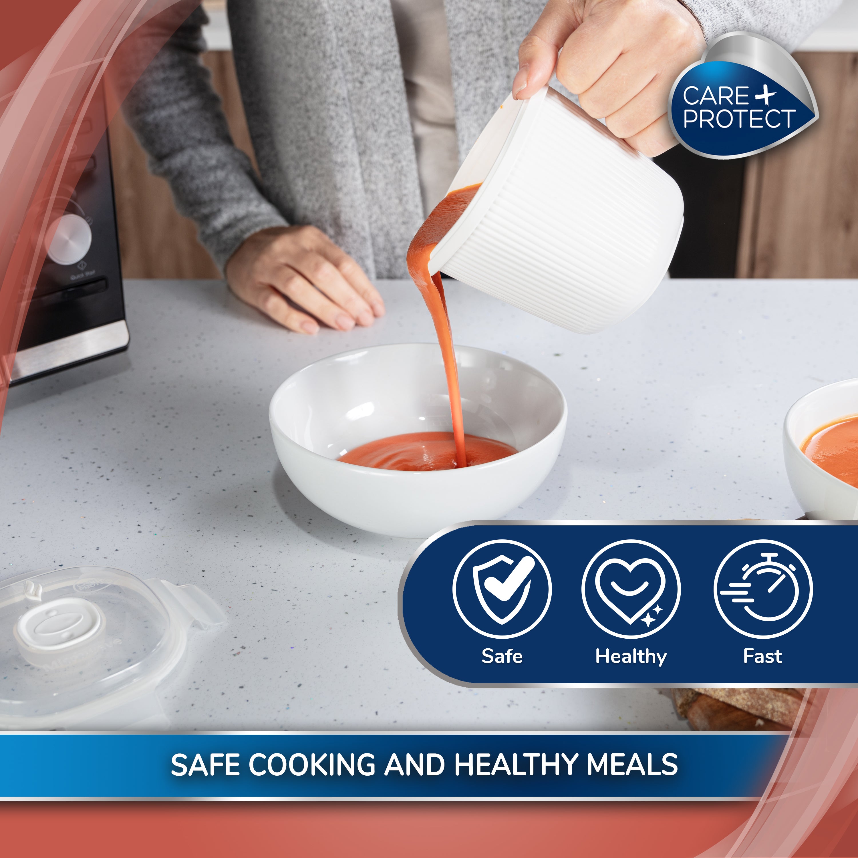 CARE + PROTECT Milk & Soup Warmer