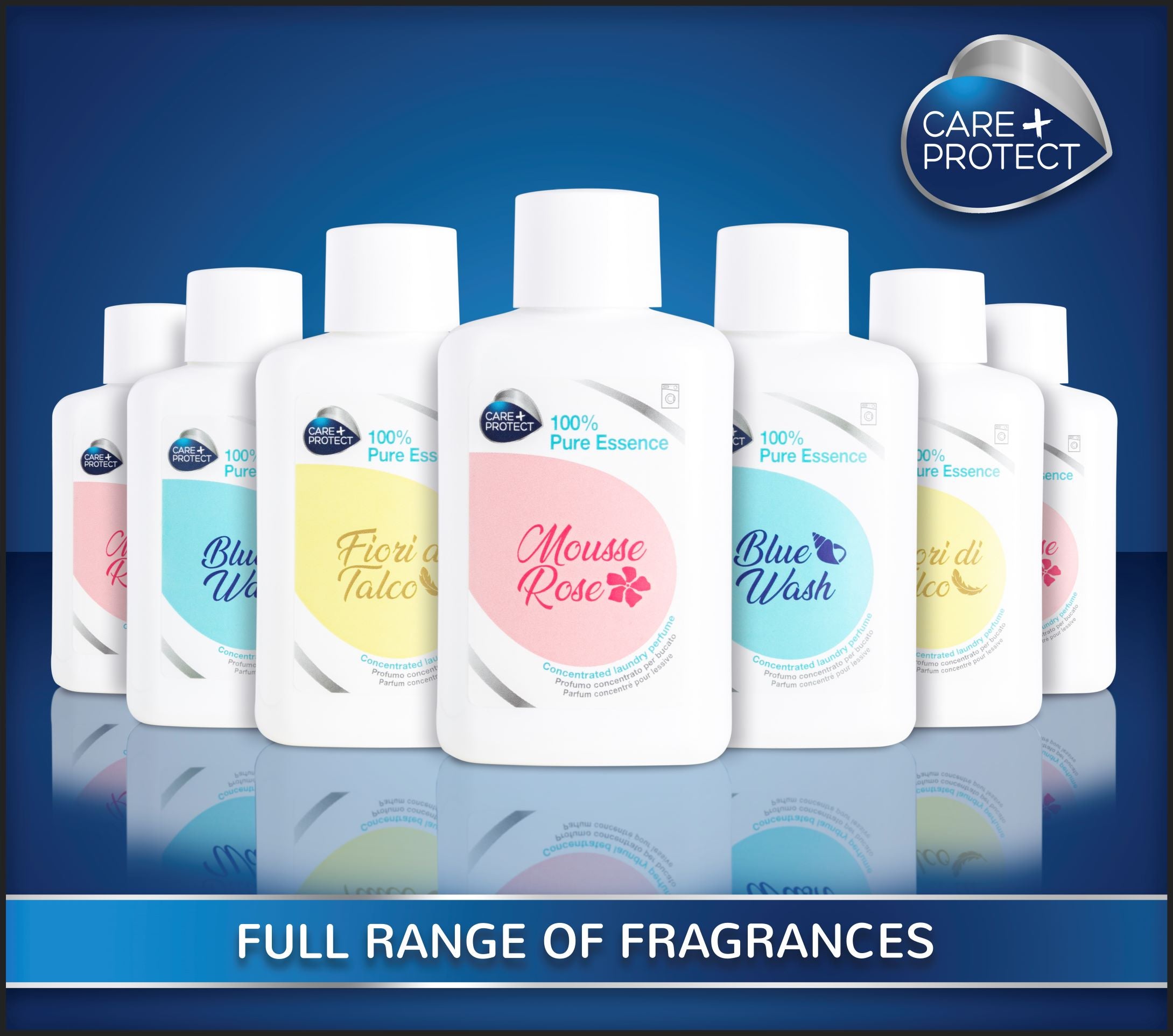 Care+Protect Laundry perfume: buy 4 and get 25% discount