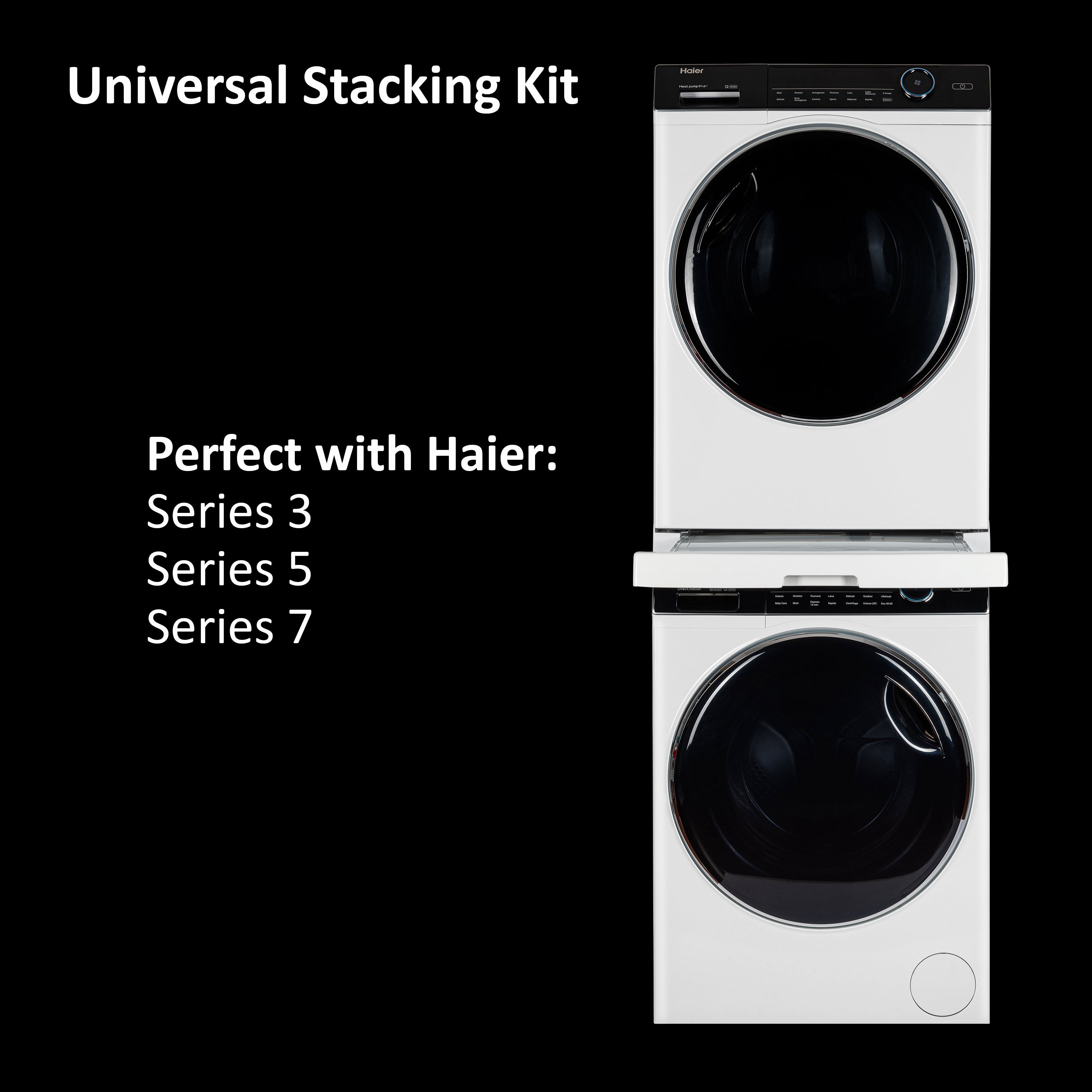 Haier Washing Machine and Tumble Dryer Stacking Kit, Premium Quality, Universal