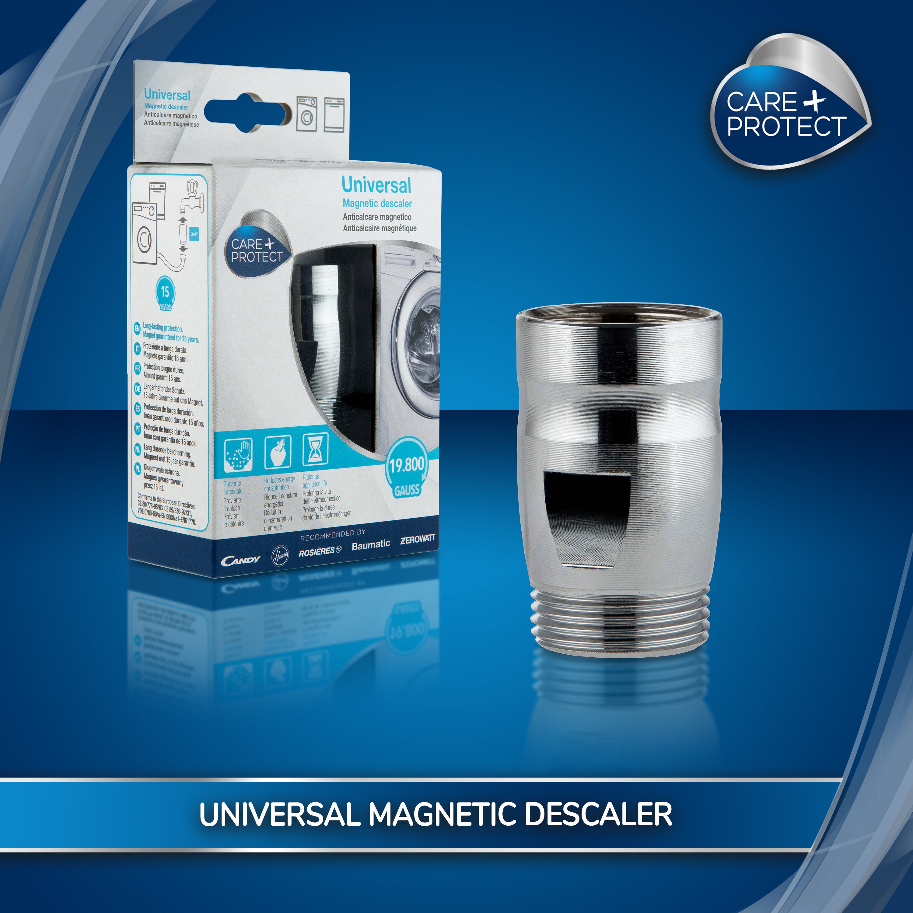 Magnetic Descaler for Washing Machine and Dishwasher