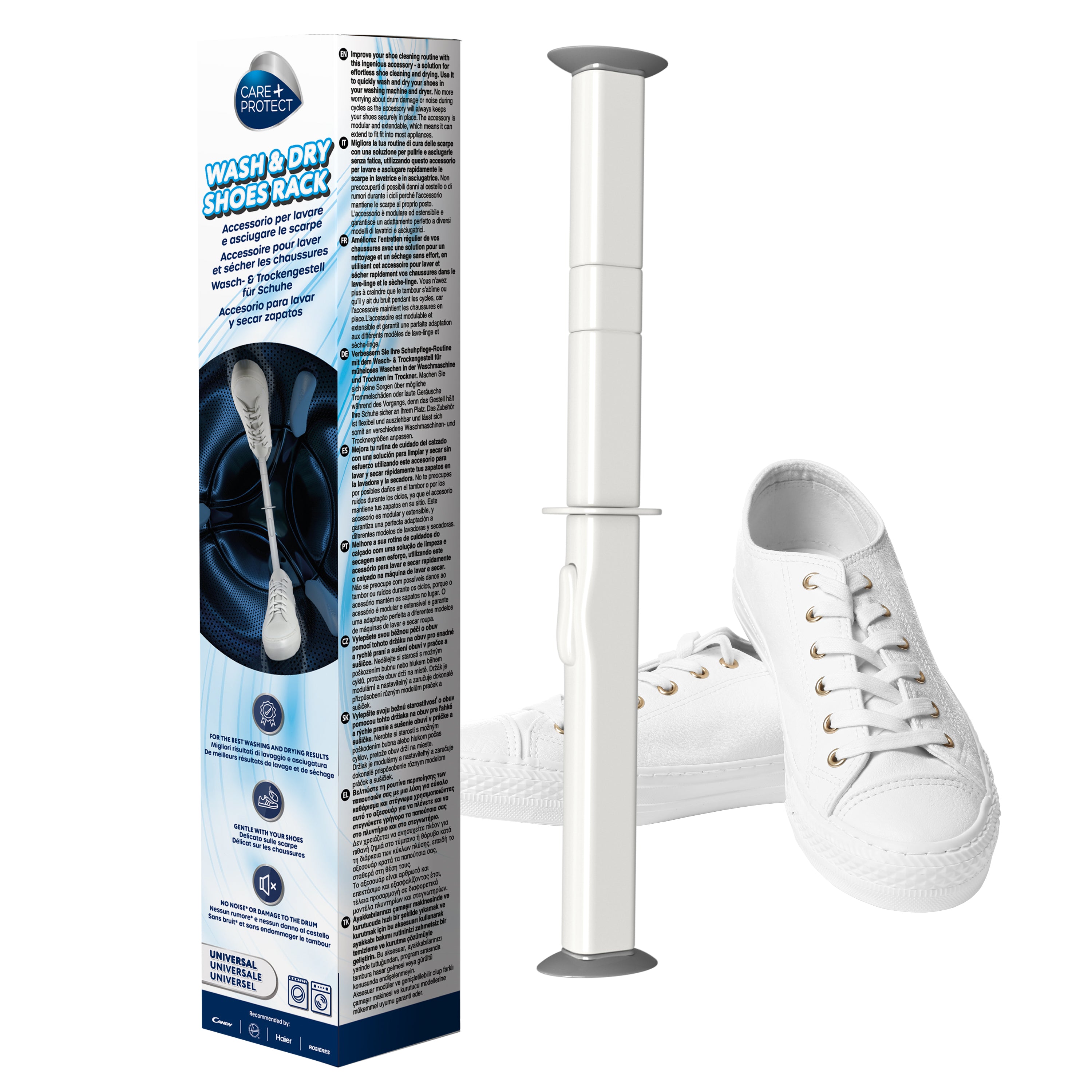 CARE + PROTECT Universal Shoes/Trainers Washing/Drying Rack