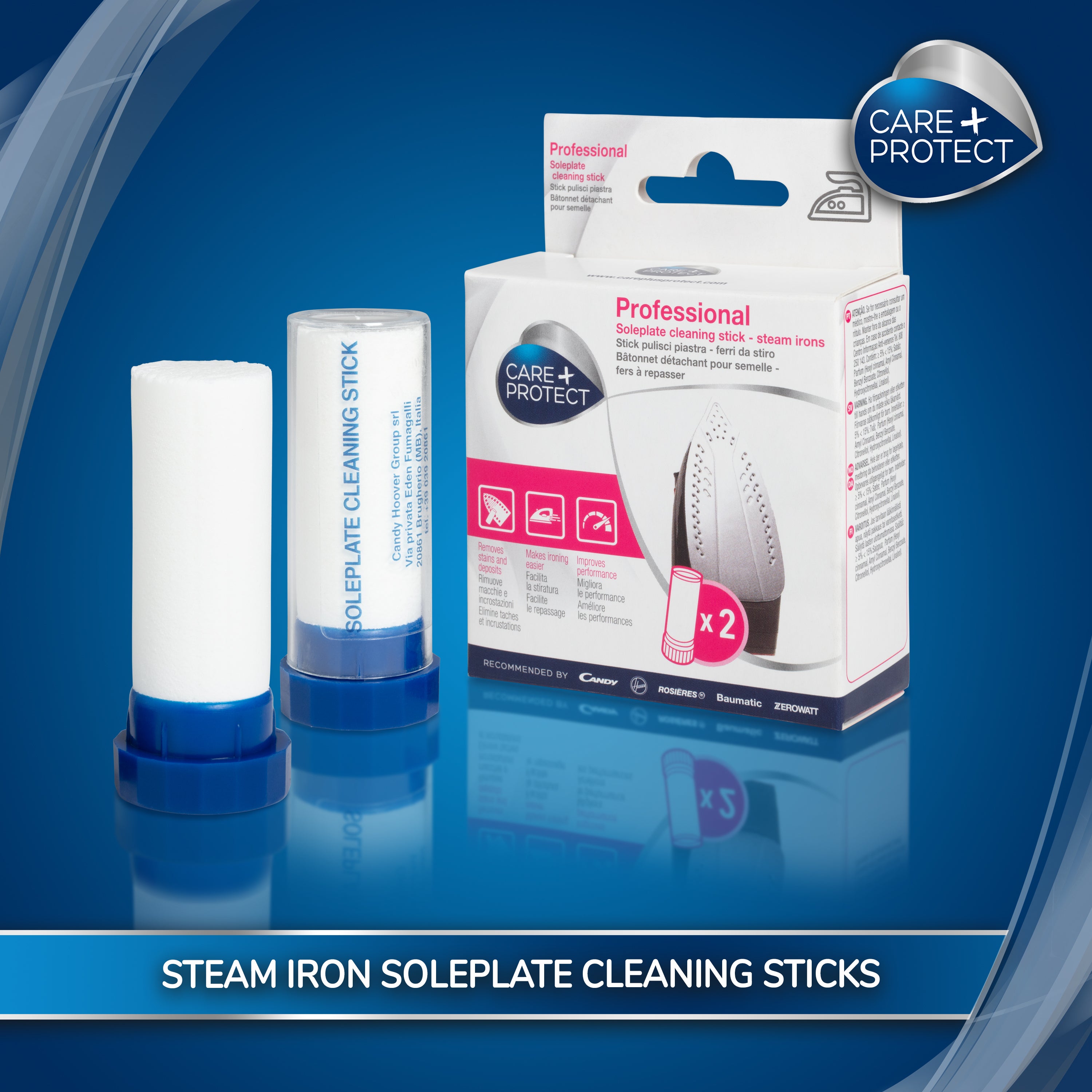 Professional Soleplate Cleaning Sticks, Iron cleaning stick - MyCarePlusProtect
