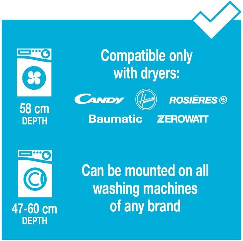 Stacking Kit for Washing Machines and Dryers