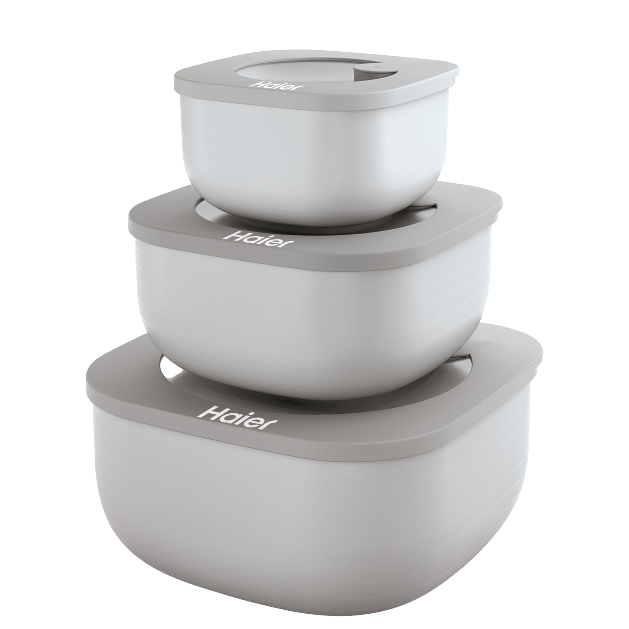 Haier By Guzzini Set of 3 Airtight Food Containers