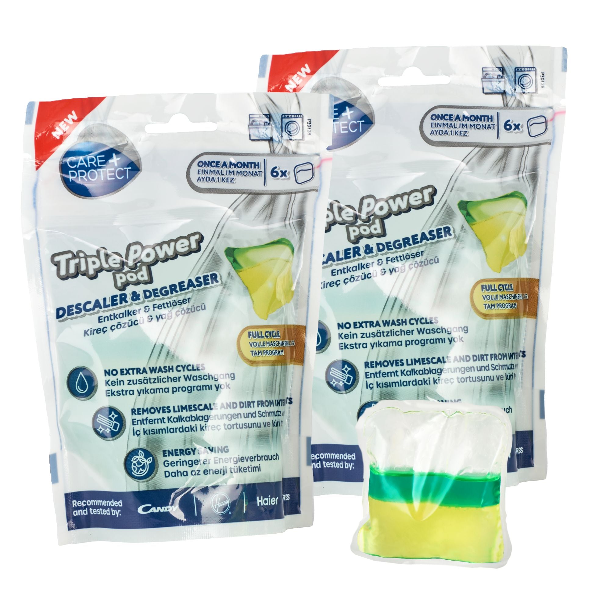 Triple Power Pod Descaler Dishwasher And Washing Machine