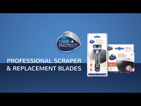 Professional Glass & Ceramic Hob Cleaning Scraper with Blades