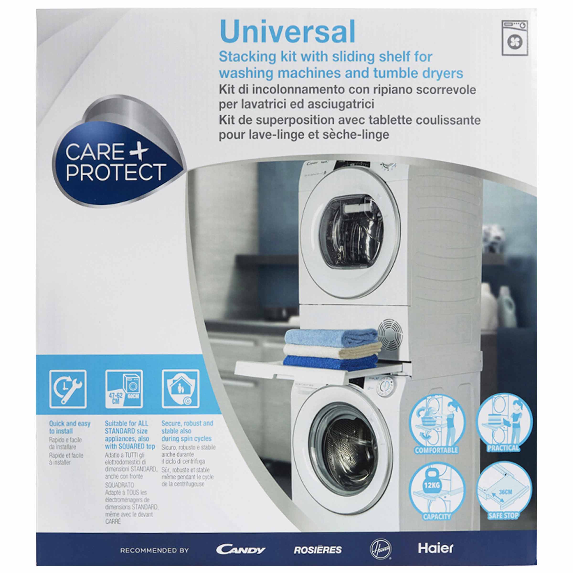 Universal Stacking Kit with Sliding Shelf