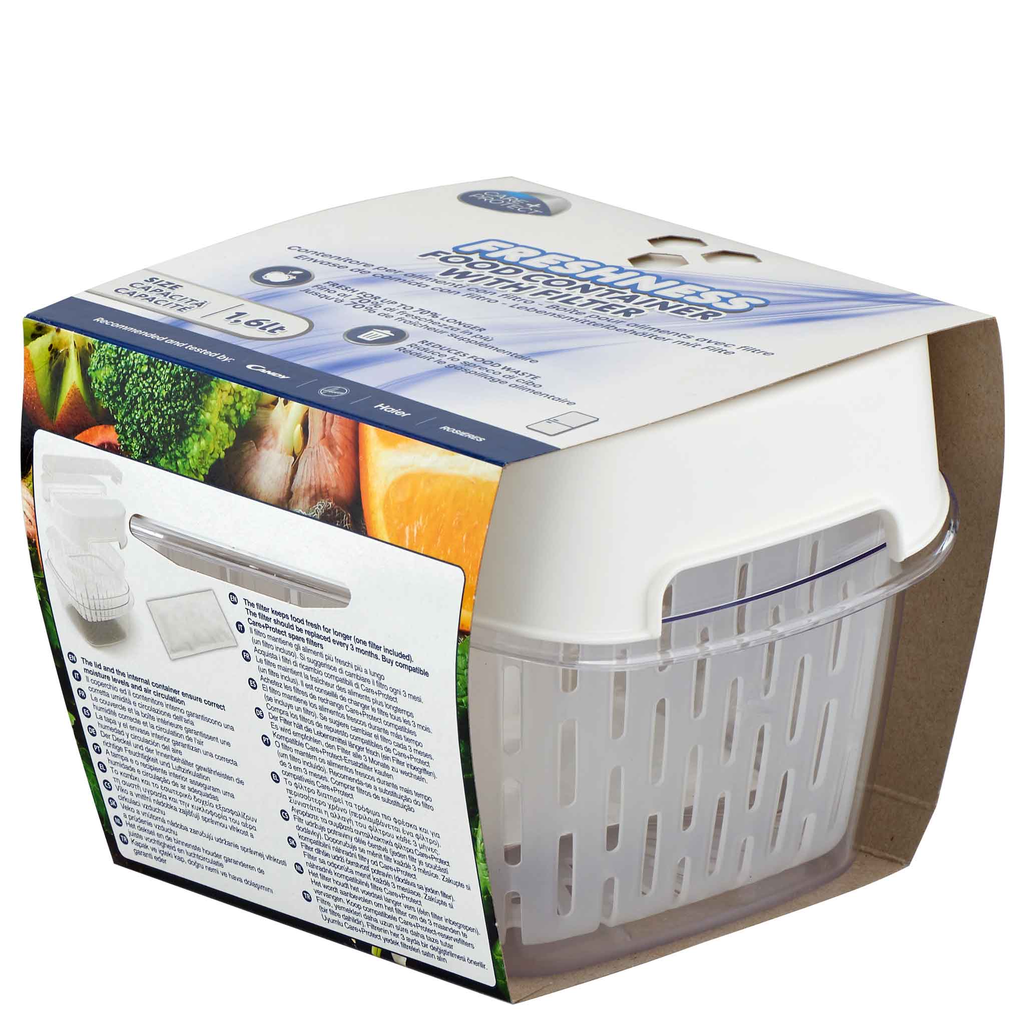 Freshness Food Container with Filter, 1.2l