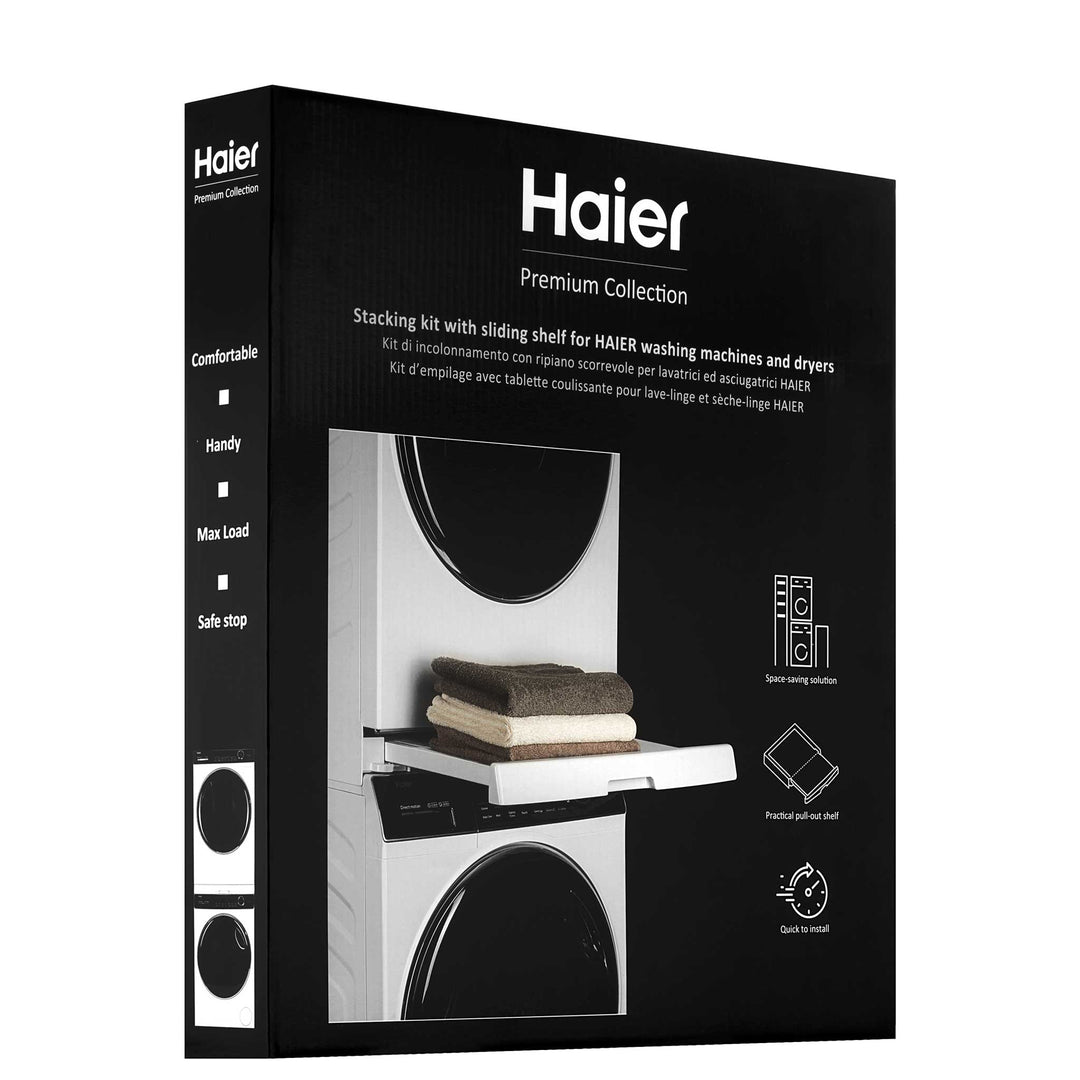 Universal Stacking Kit with Sliding Shelf fits most washing machines