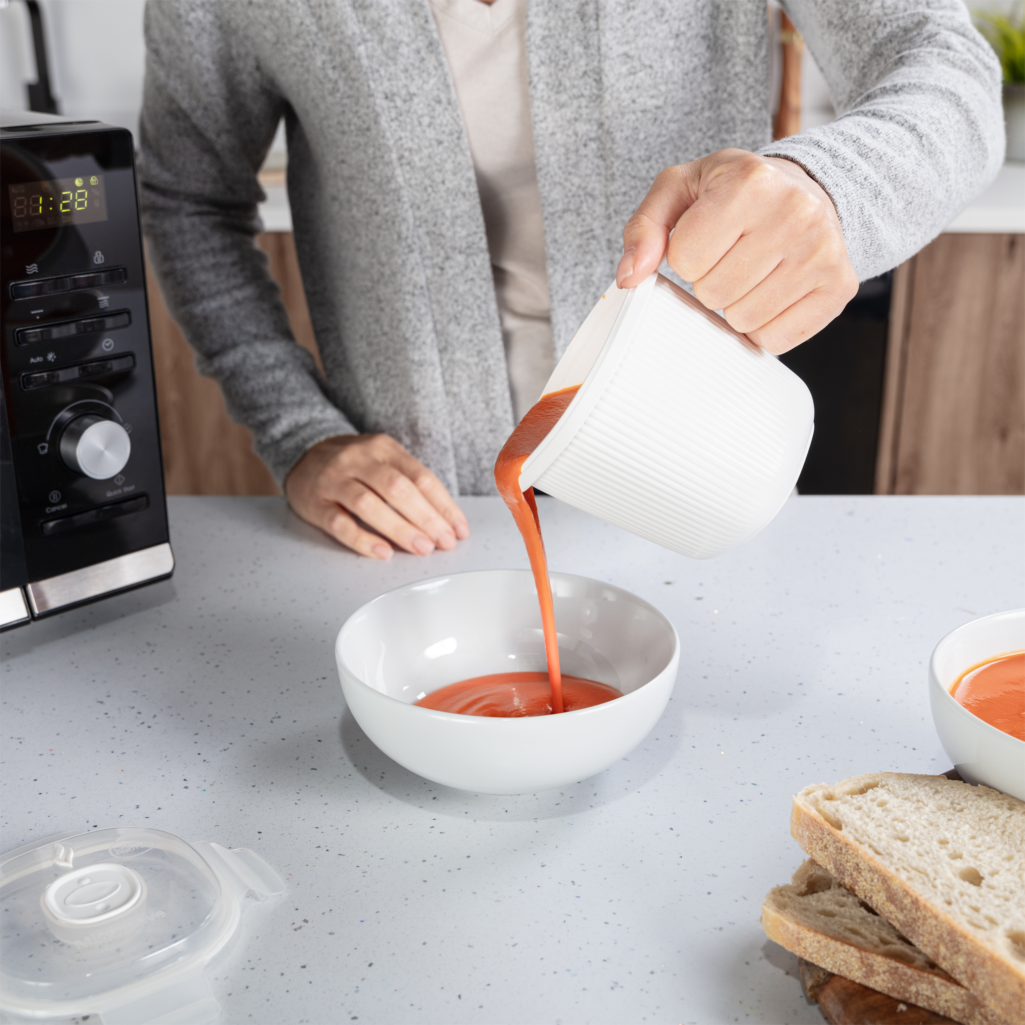 Soup and Milk Warmer Mug