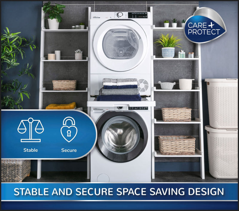 Universal Stacking Kit with Sliding Shelf fits most washing machines