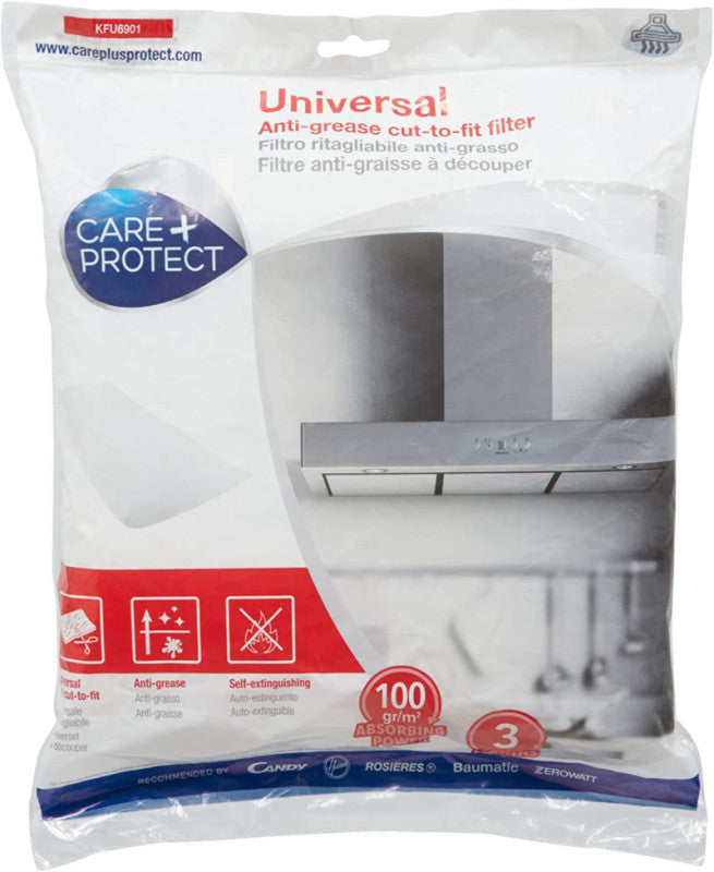 Anti Grease Cut to Fit Cooker Hood Filter - MyCarePlusProtect
